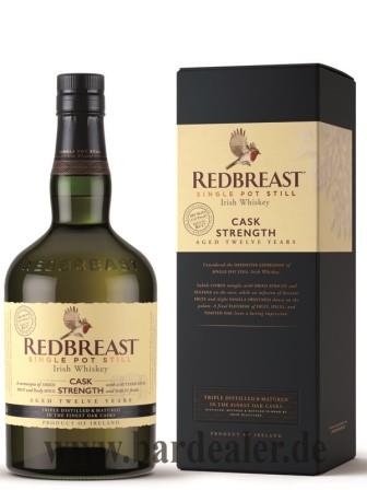 Redbreast Irish Whiskey 12 Jahre Cask Strength 700 ml - 57,6%