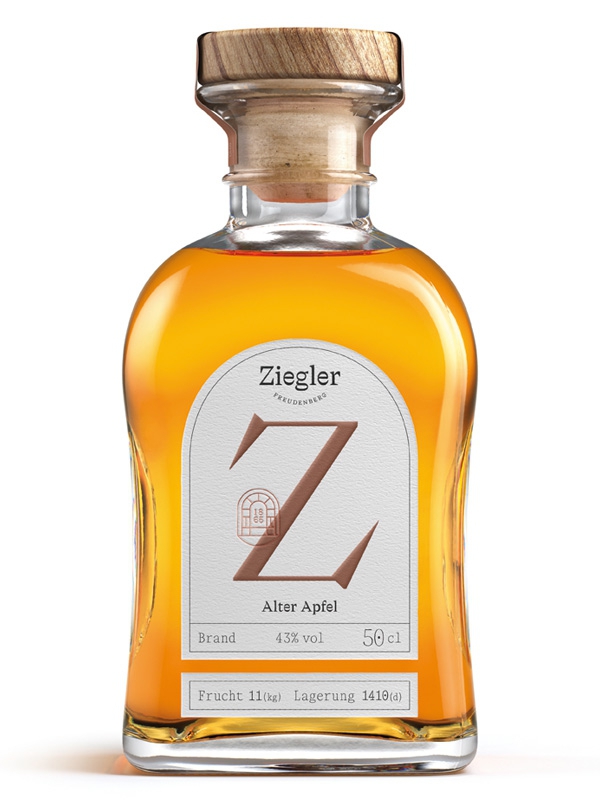 Ziegler Alter Apfel Edelbrand 500 ml - 43%
