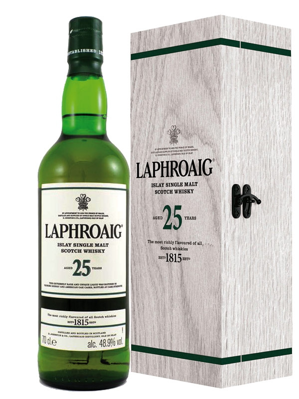 Laphroaig 25 Jahre Cask Strength Whisky 700 ml - 48,9%