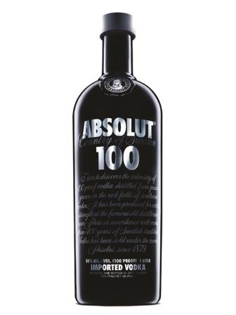 Absolut Vodka 100 Maxi 1000 ml - 50%