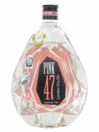 Pink 47 London Dry Gin 700 ml - 47%