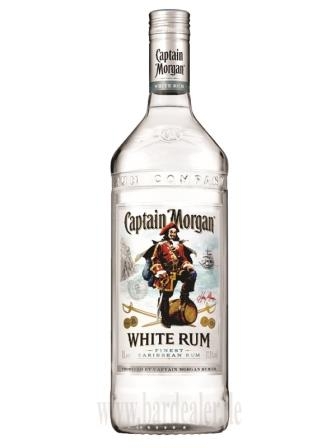Captain Morgan White Rum Maxi 1000 ml - 37,5%