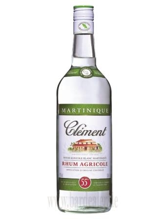 Clement Rhum Agricole Blanc 55 Maxi 1000 ml - 55%