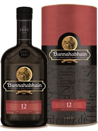 Bunnahabhain 12 Jahre Islay Single 700 ml - 46,3%