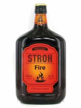 Stroh Fire Chili spiced Spirit Likör 700 ml - 20%