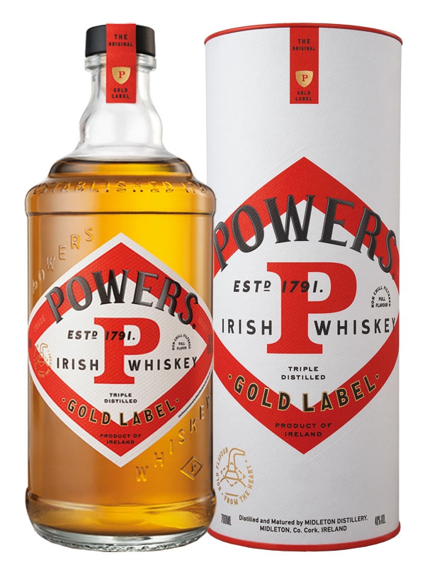Power's Irish Whiskey Gold Label 700 ml - 43,2%