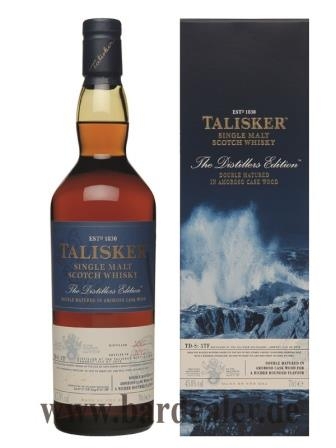 Talisker Distillers Edition 2017 Amoroso Finish 700 ml - 45,8%