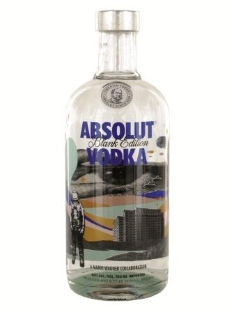 Absolut Vodka Blank Edition Mario Wagner 700 ml - 40%