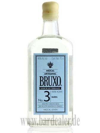 Bruxo Mezcal No.3 Barril 700 ml - 46%