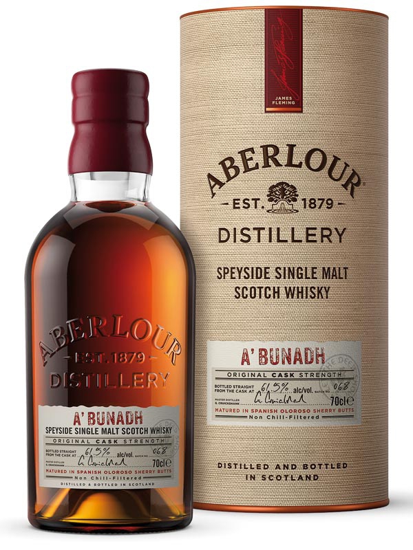 Aberlour A'bunadh Single Malt Whisky 700 ml - 60,7%