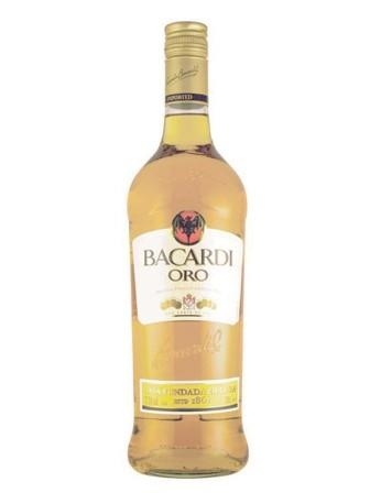 Bacardi Oro goldener Rum 700 ml - 40%