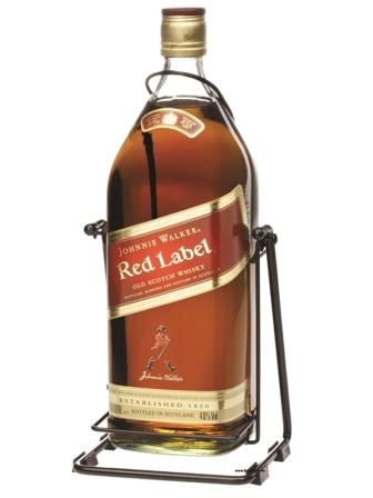 Johnnie Walker Red Label 4,50 Ltr. 4500 ml - 40%