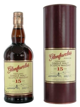 Glenfarclas 15 Jahre Highland Malt Whisky 700 ml - 46%