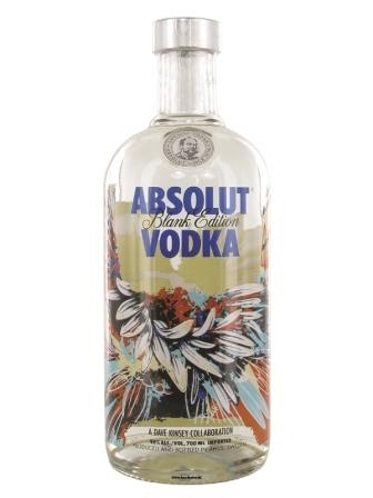 Absolut Vodka Blank Edition Kinsey 700 ml - 40%