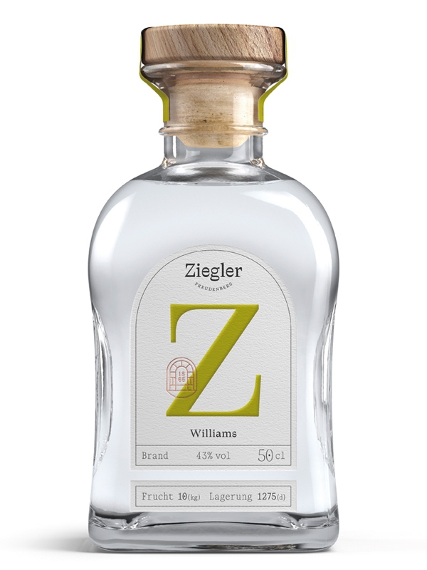 Ziegler Williamsbirnenbrand 500 ml - 43%