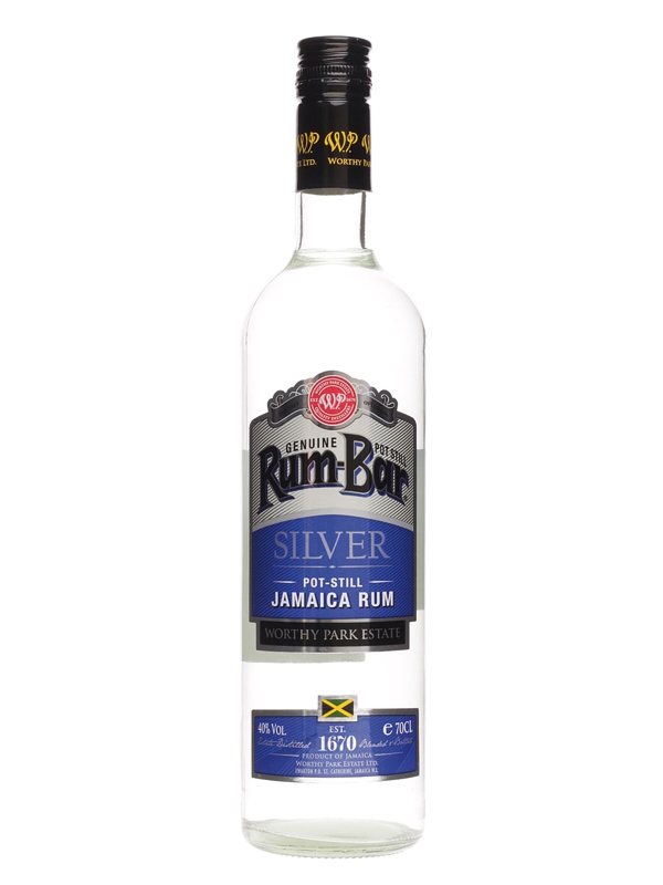 Worthy Park Rum-Bar Rum Silver 700 ml - 40%