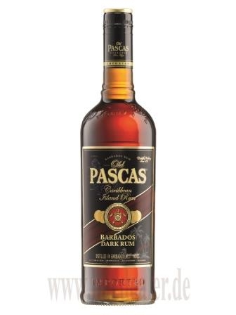 Old Pascas Ron Negro Dark Rum (braun) Maxi 1000 ml - 37,5%