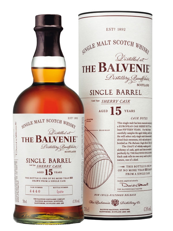 Balvenie 15 Jahre Single Barrel Sherry Cask 700 ml - 47,8%