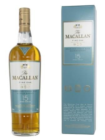 Macallan 15 Jahre Fine Oak 700 ml - 43%