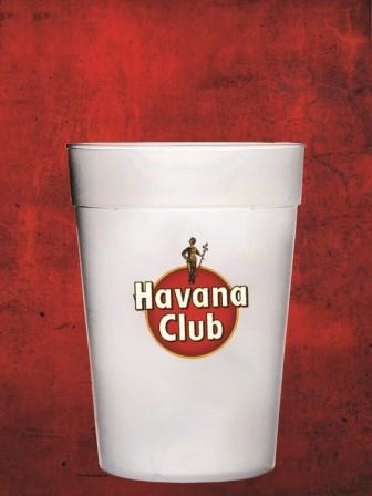 Havana Club Becher mit Aufdruck 300 ml