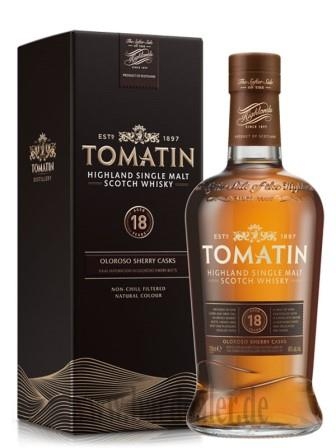Tomatin 18 Jahre Highland Malt Whisky 700 ml - 46%