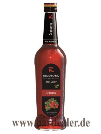 Riemerschmid Cranberry Bar Sirup 700 ml