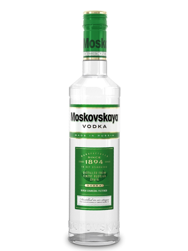 Moskovskaya Russischer Vodka Maxi 1000 ml - 38%