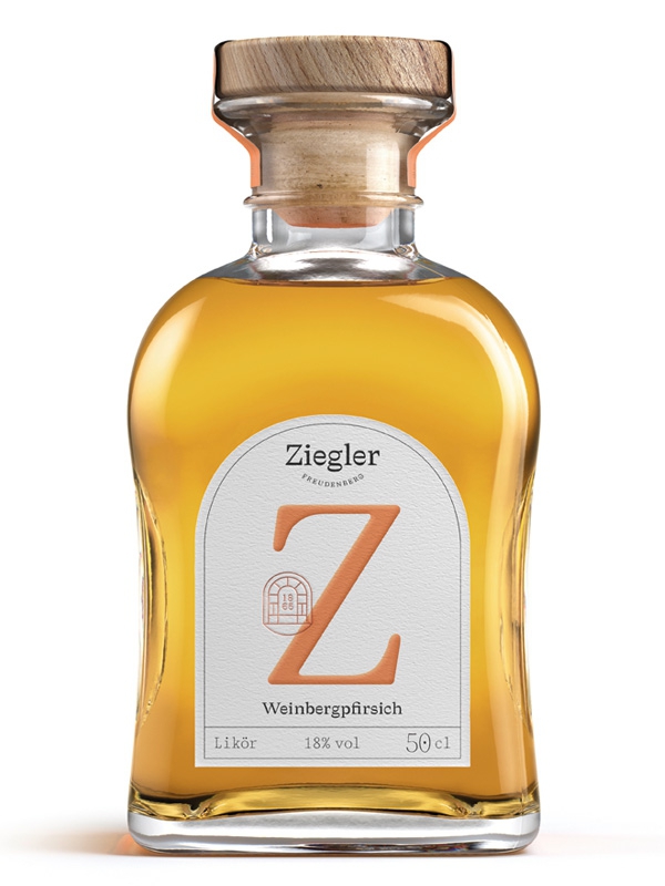 Ziegler Weinbergpfirsich Likör 500 ml - 18%