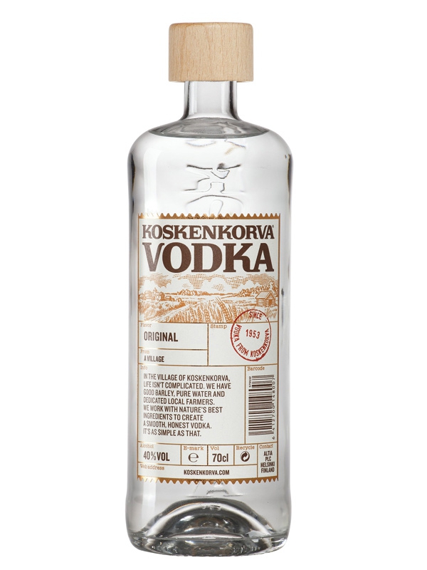 Koskenkorva Vodka 1000 ml - 40%