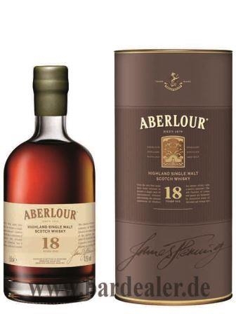 Aberlour 18 Jahre Highland Malt Whisky 500 ml - 43%