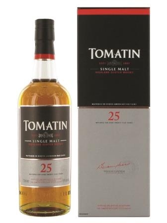Tomatin 25 Jahre Highland Malt Whisky 700 ml - 43%