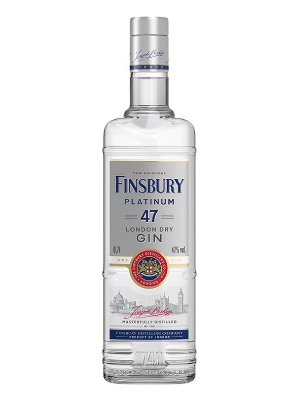 Finsbury Platinum London Dry Gin Maxi 1000 ml - 47%