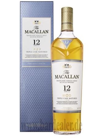 Macallan 12 Jahre Triple Cask Single Malt Whisky 700 ml - 40%