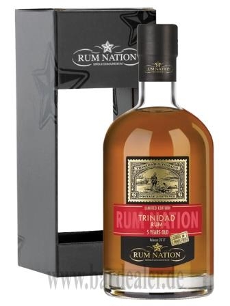 Rum Nation Trinidad 5 Jahre Oloroso Sherry 700 ml - 46%