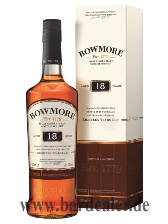 Bowmore Islay Single Malt Whisky 18 Jahre 700 ml - 43%