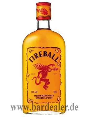 Fireball Zimt Whisky Likör 700 ml - 33%