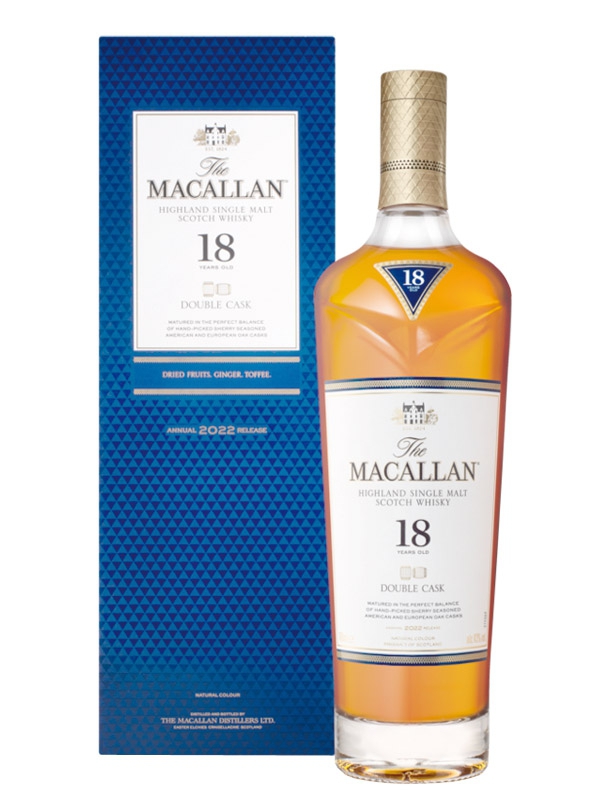 Macallan 18 Jahre Double Cask  Single Malt Whisky 700 ml - 43%