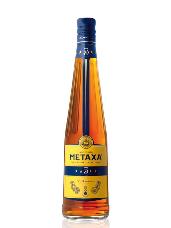 Metaxa 5 Sterne Griechischer Brandy 700 ml - 38%