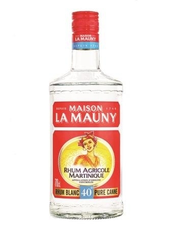 La Mauny Rhum Blanc Agricole 700 ml - 40%