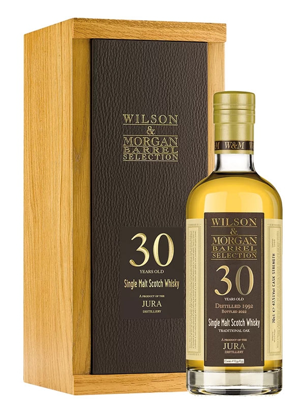 W&M Jura 30 Jahre 1992 Traditional Oak Whisky 700 ml - 47,5%