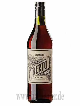 Berto Vermouth Rosso da Travaj 1000 ml - 17%