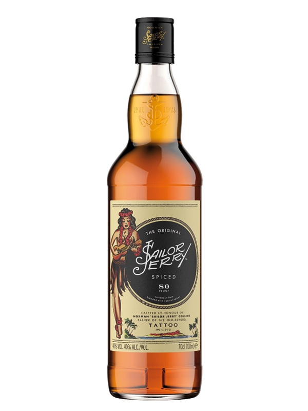 Sailor Jerry Spiced Rum 700 ml - 40%