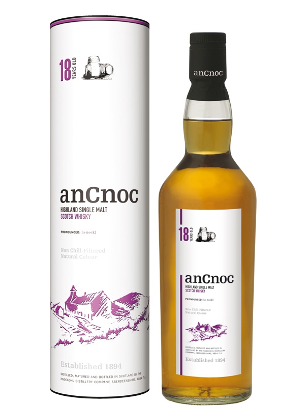 AnCnoc 18 Jahre Single Malt Whisky 700 ml - 46%