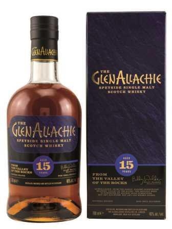 GlenAllachie 15 Jahre Speyside Single Malt Whisky 700 ml - 46%