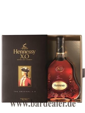 Hennessy XO Cognac Extra Old Cognac Halbe 350 ml - 40%