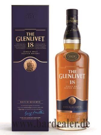 The Glenlivet Pure Single Malt 18 Jahre 700 ml - 40%