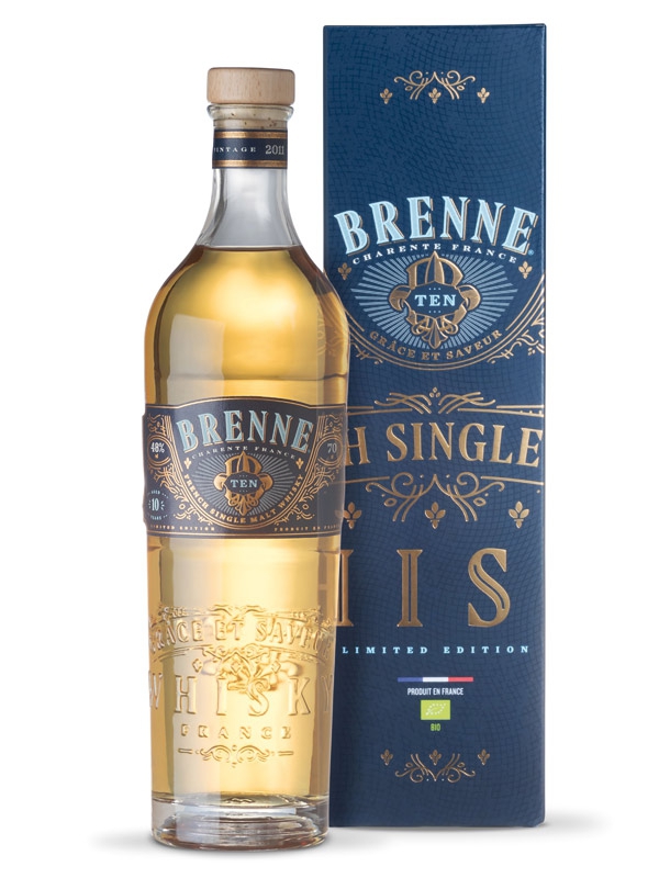 Brenne 10 Jahre French Single Malt Whisky (BIO) 700 ml - 48%