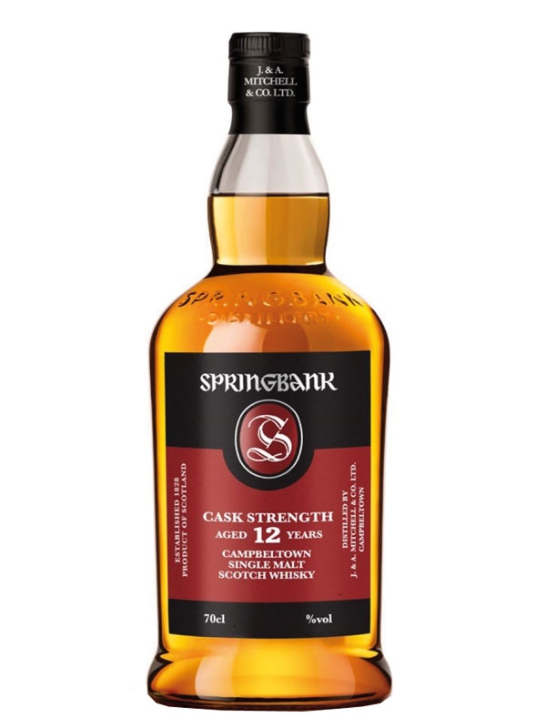 Springbank 12 Jahre Cask Strength Whisky 700 ml - 55,4%