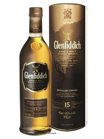 Glenfiddich 15 Jahre Distillery Edition Whisky 700 ml - 51%