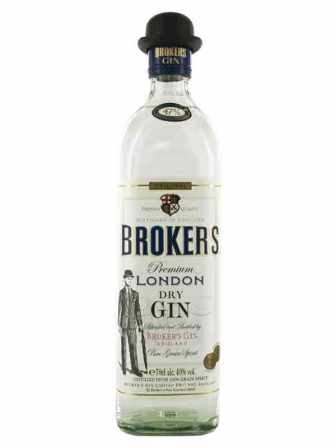 Broker's London Dry Gin 47% Maxi 1000 ml - 47%